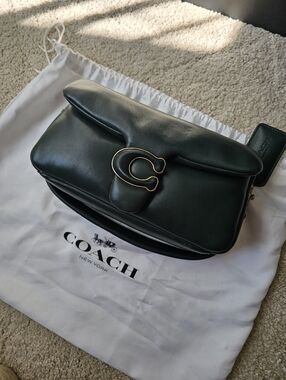 Coach Amazon Green Pillow Tabby 26